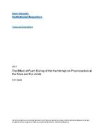 The effect of foam rolling of the hamstrings on proprioception at the knee and hip joints